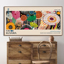 DecorBites™ Yayoi Kusama Flower Canvas Wall Art