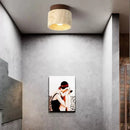 DecorBites™ Yellow Marble Ceiling Light for Home or Commercial Spaces