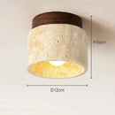 DecorBites™ Yellow Marble Ceiling Light for Home or Commercial Spaces