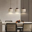 DecorBites™ Yellow Stone LED Pendant Chandelier - Retro Nordic Style