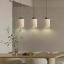 DecorBites™ Yellow Stone LED Pendant Chandelier - Retro Nordic Style