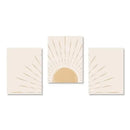 DecorBites™ Yellow Sun Rising Horizon Wall Art