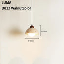 DecorBites™ Yellow Travertine Pendant Light for Kitchen Island