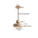 DecorBites™ Yellow Travertine Pendant Light for Kitchen Island