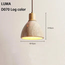 DecorBites™ Yellow Travertine Pendant Light for Kitchen Island