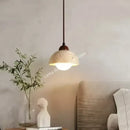 DecorBites™ Yellow Travertine Pendant Light for Kitchen Island