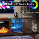 Fireplace TV Stand 18 Electric Fireplace for 65 Inch TVs
