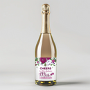 Deep Pinks Champagne Label