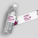 Deep Pinks Water Bottle Labels