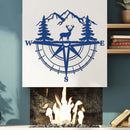 Deer Compass Sign