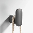 Deer head gun grey robe hooks bathroom antler towel rack