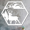 Deer in the Mountains Sign