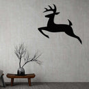 DEER Silhouette Metal Wall Decor