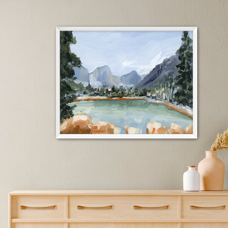 "Delta Lake" Art Print