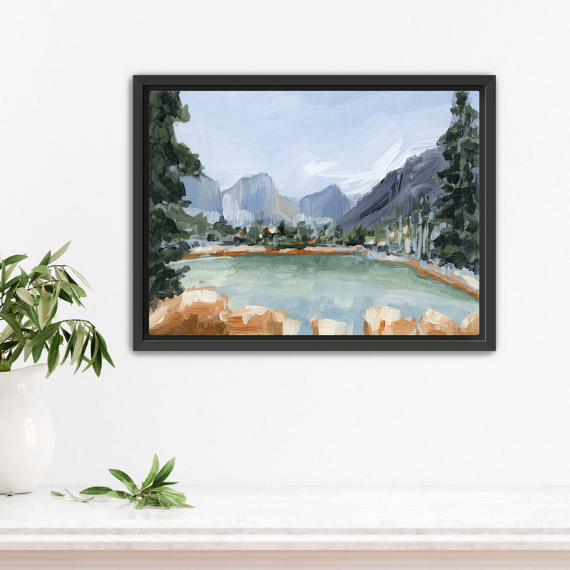 "Delta Lake" Art Print