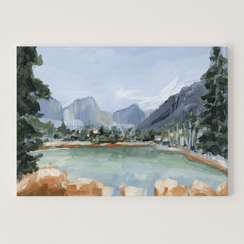 "Delta Lake" Art Print