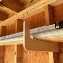 Deluxe Garden Tool Organizer Kit – Yard Tool Rack & Shed Storage System