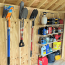 Deluxe Garden Tool Organizer Kit – Yard Tool Rack & Shed Storage System