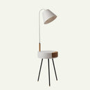 Derina Floor Lamp with Side Table