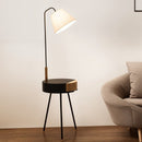Derina Floor Lamp with Side Table