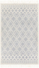 Ramsbury Denim Blue Wool Rug
