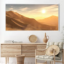 Desert Sunrise Canvas