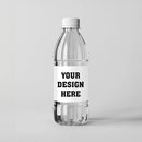 Design Your Own Water Bottle Labels - Upload Logo or Photo