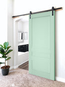 Veregio 7411 Oliva Barn Door and Black Rail
