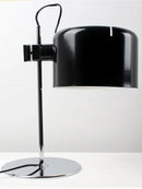 Designer nordic coupe table lamp black metal desk light for bedroom