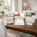 Green & White Desktop Organizer, Choose Your Style