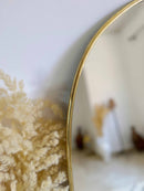 Asymmetrical Mirror - Irregular Brass Wall Mirror