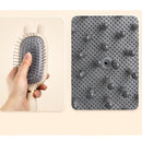 Flexible Detangling Brush – Cute Bunny Design for Smooth Hair