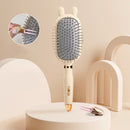 Flexible Detangling Brush – Cute Bunny Design for Smooth Hair