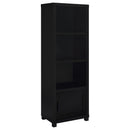 Sachin 3-piece Entertainment Center 79-inch TV Stand Black