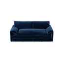 66' Queen Pull Out Sofa Bed, 3-in-1 Convertible Sleeper Sofa with Side Storage,Multi-Functional Velvet Loveseat Bed for Living Room,Bedroom,Apartment,Office