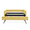 Upholstered Daybed With Pop Up Trundle