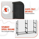 Fabric Storage Tower 9 Drawer Unit Charcoal Black Bedroom