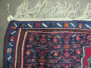 4' X 5' Antique Handmade Turkish Wool Kilim Flat weave Rug Blanket Tribal
