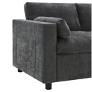 [VIDEO]86.5'' Chenille Modular Sectional Sofa with Storage Pockets, 5 Seat U Shaped Couch Set with Pillows,Free Combination,Modern Cloud Sofa with 2 Movable Ottoman for Living Room,Apartment,3 Colors