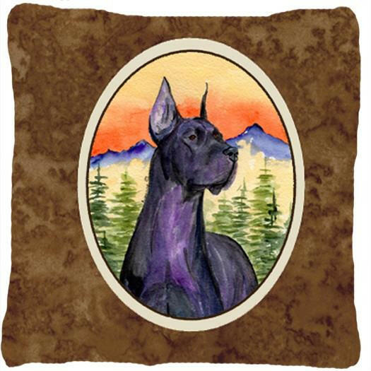 Great Dane Decorative   Canvas Fabric Pillow