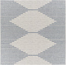 Stephan Blue & Cream Outdoor Rug