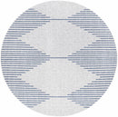 Stephan Blue & Cream Outdoor Rug