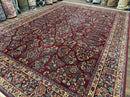 10x14 Karastan Rug Red Sarouk