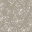 Butterflies Pattern Wallpaper