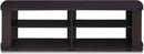 Nelly Dark Walnut Entertainment Center TV Stand 43.3W x 13.4H