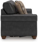 Queen Sofa Sleeper Anthracite Black Memory Foam Ultra