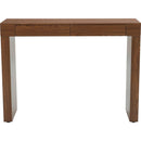 Elegant Dark Wood Grain Bar Table-50 Inches Long, a Practical Choice for Modern Homes.Dark Wood Grain Texture Sticker,Equipped With Two Drawers.Serving As A Bar Table Or A Desk.