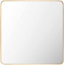 Ockenfels Modern Arched Gold Wall Mirror