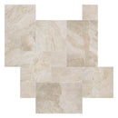 Diana Royal Marble Antique Pattern Tumbled - Full Truckload product shot top view