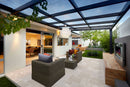 Diana Royal Marble Tumbled Antique Pattern - Full Truckload installed furniture modern outdoor rattan furniture Modern chandelier on top wide view 